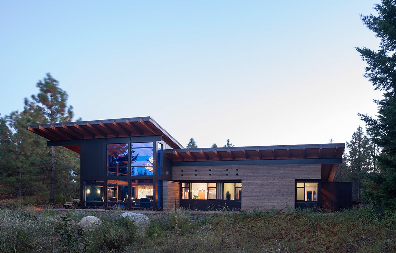 Tumble Creek Residences, Exterior, Full Back Side Angled View