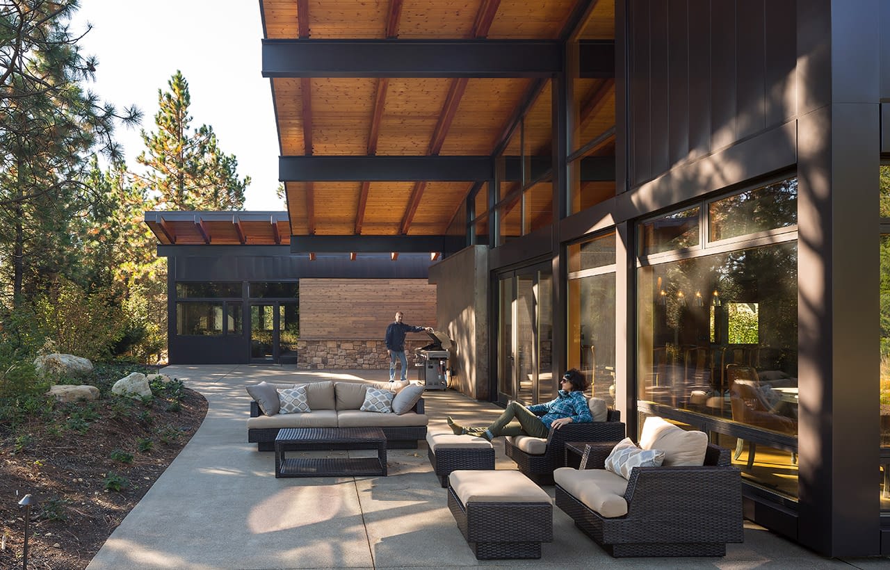 Tumble Creek Residences, Exterior, Covered Patio Other Side