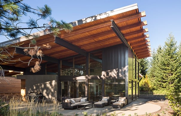Tumble Creek Residences, Covered Patio