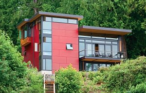 Arrow Point Residence, Exterior