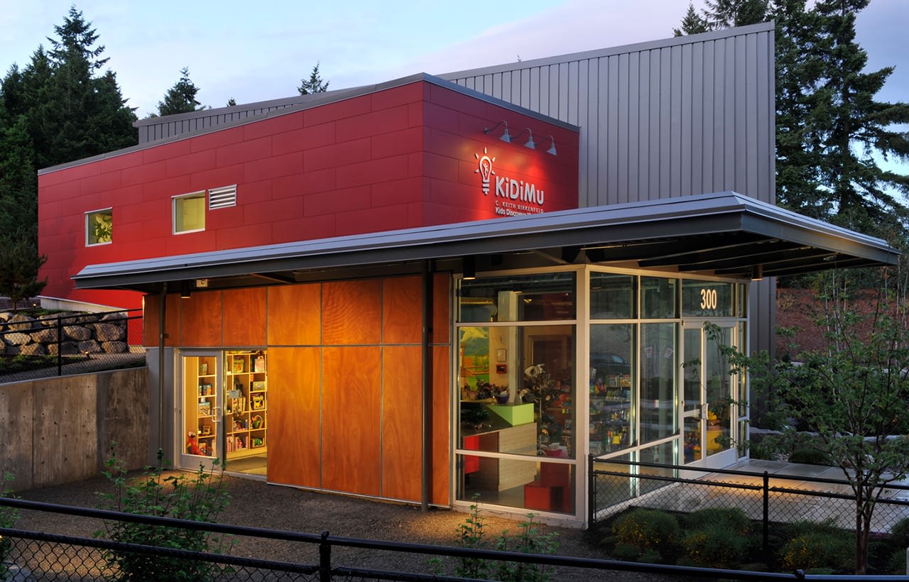 Kid's Discovery Museum, Exterior Elevation