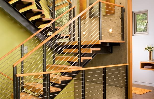 Hansen Road House, Interior, Stairs