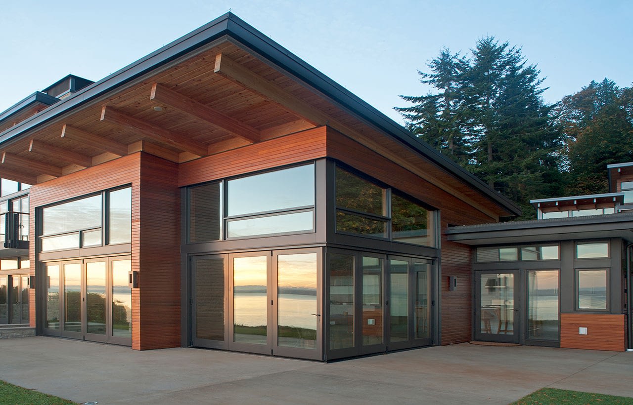 Bainbridge Island Retreat, Exterior