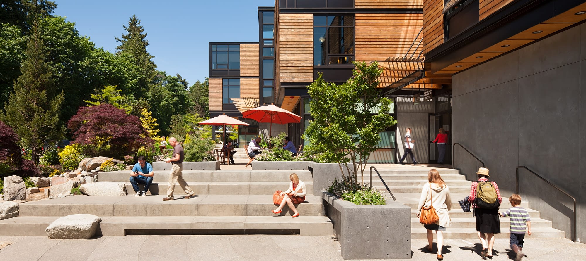 Bainbridge Island Museum of Art, Exterior, Courtyard