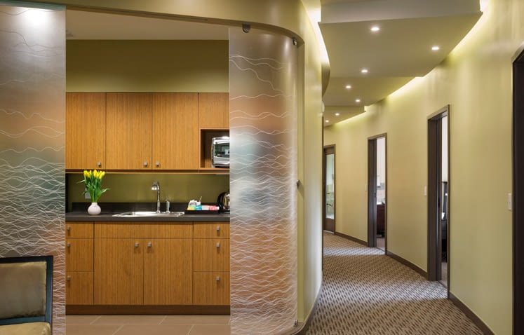 Creekside Sleep Center, Interior