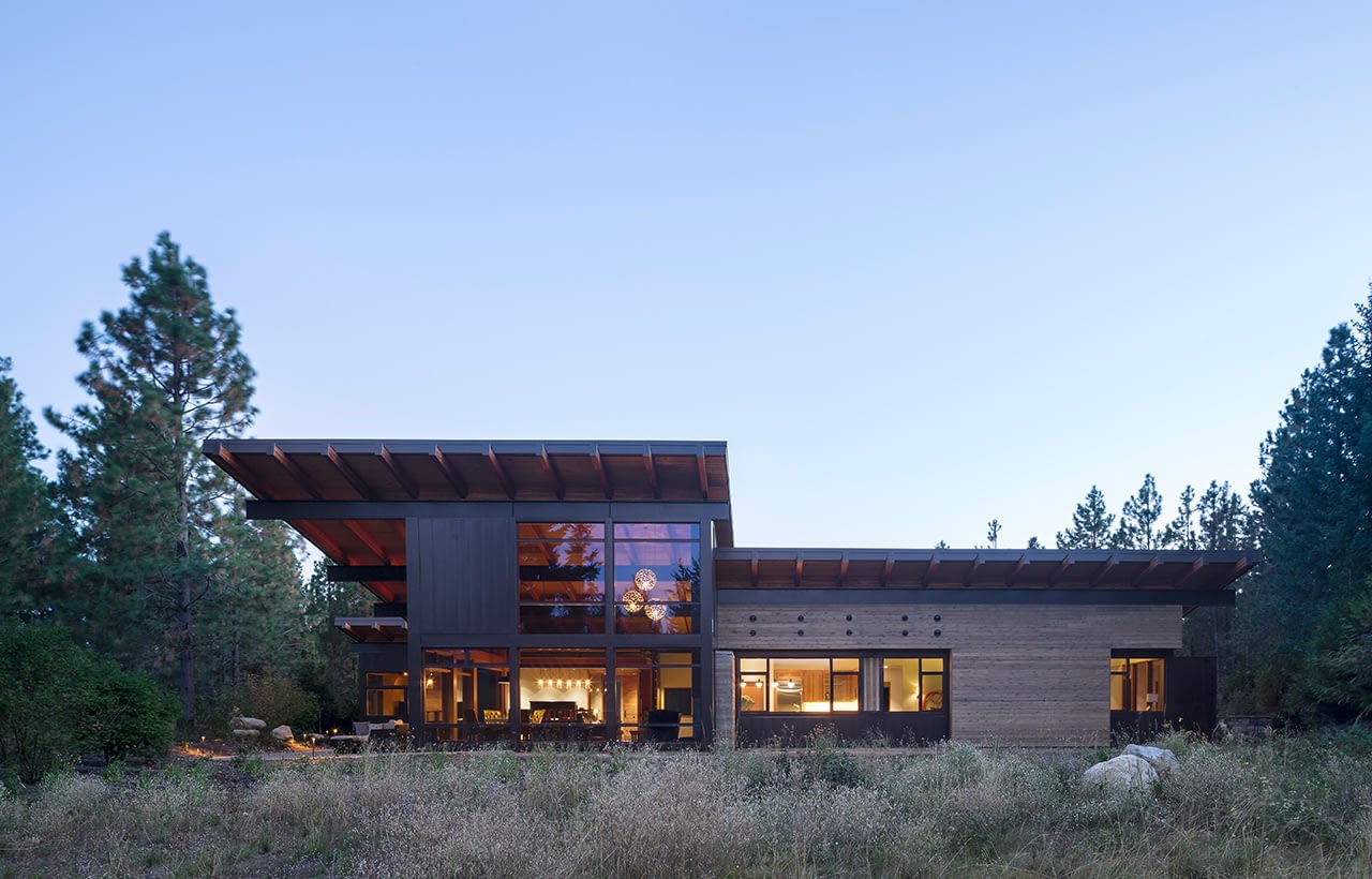 Tumble Creek Residences, Exterior, Full Back Side View 