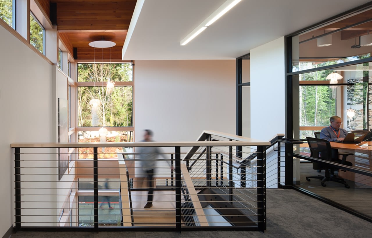 Harrison Urgent Care Facility, Interior, Stairs