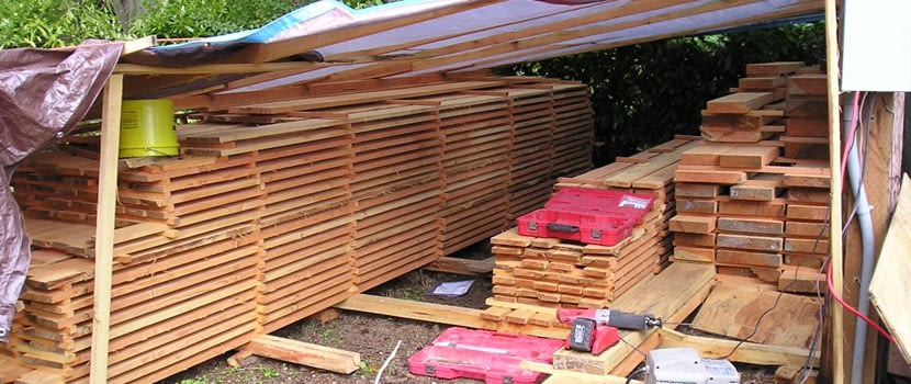Site-Milled Wood