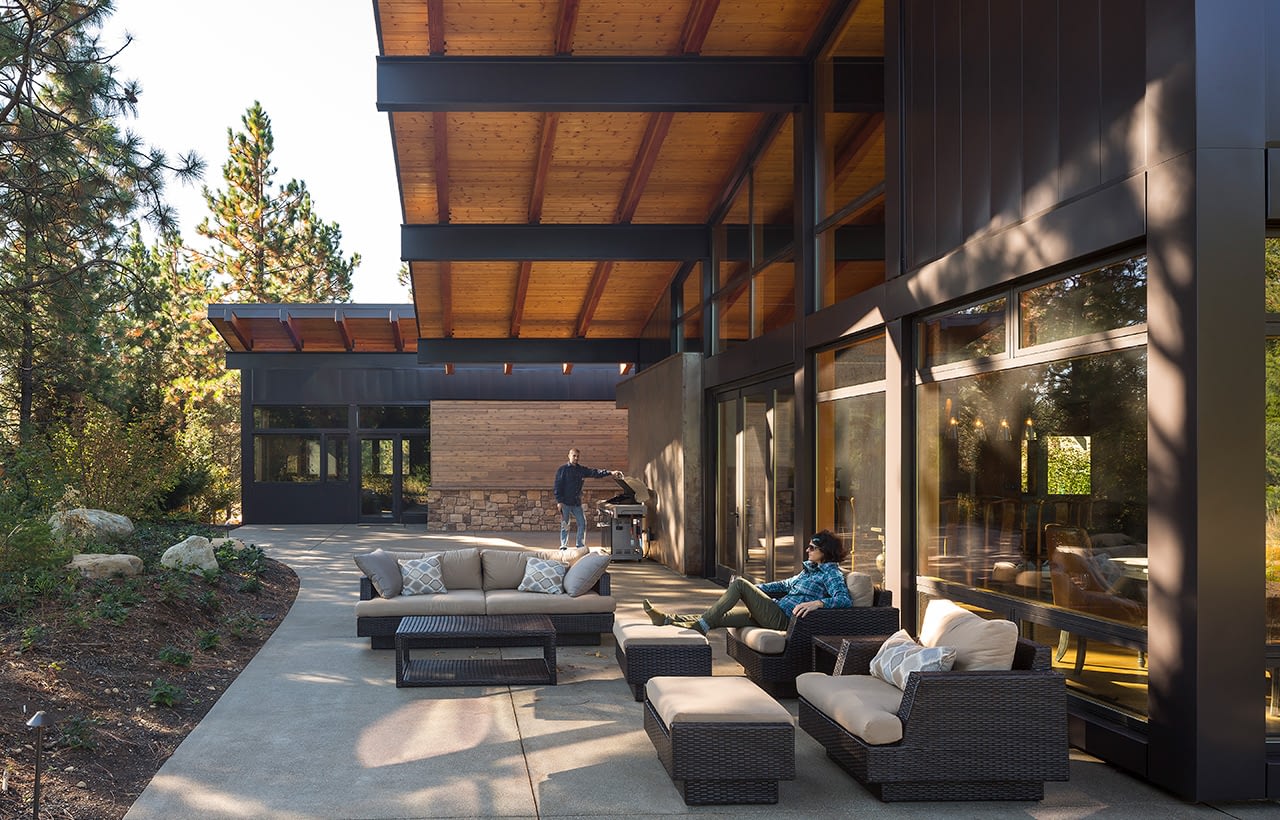 Tumble Creek Residences, Exterior, Covered Patio Other Side