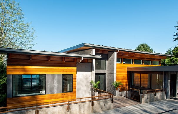 Hillside House, Exterior, Entry