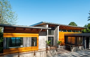 Hillside House, Exterior, Entry