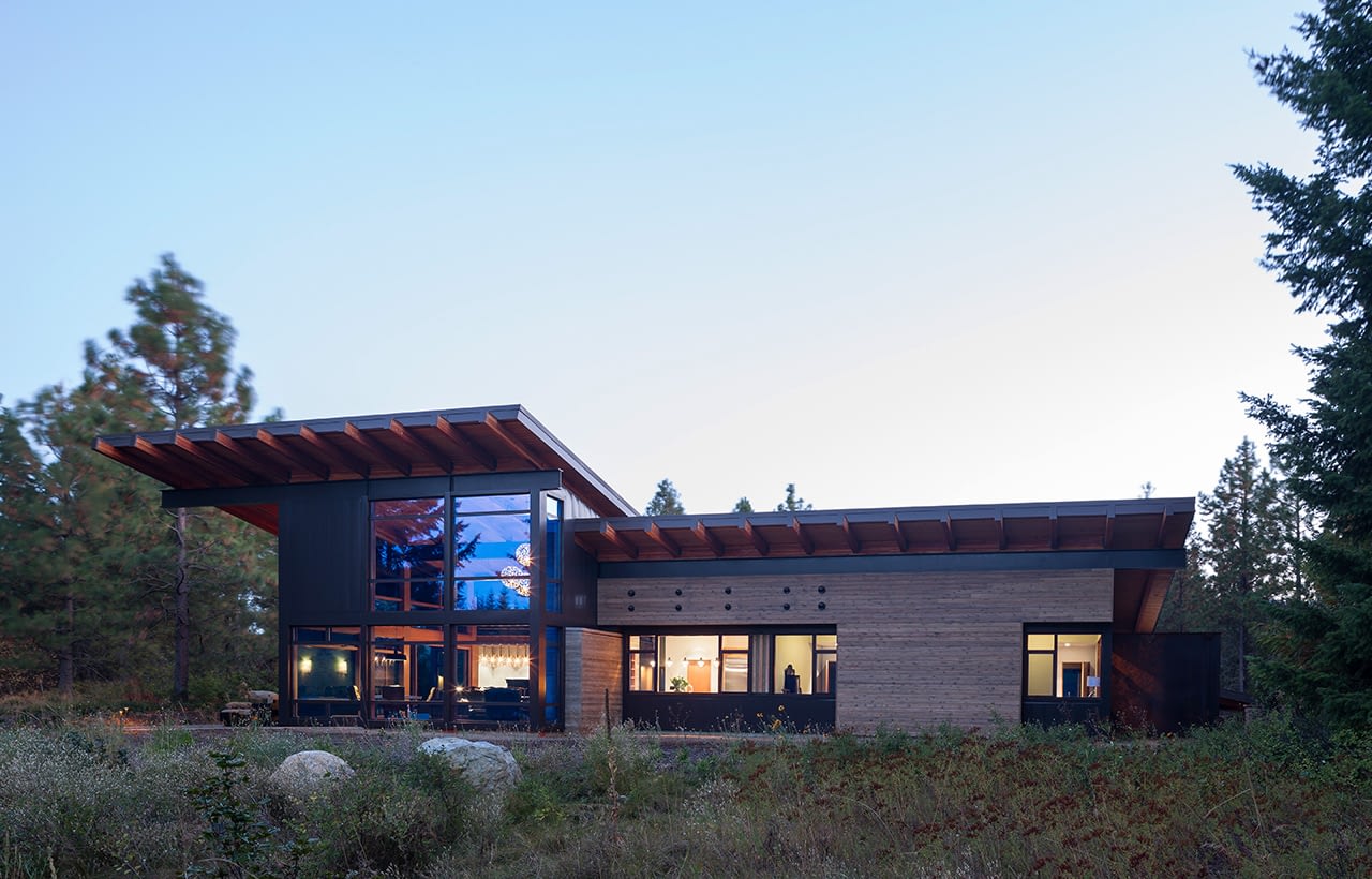 Tumble Creek Residences, Exterior, Full Back Side Angled View