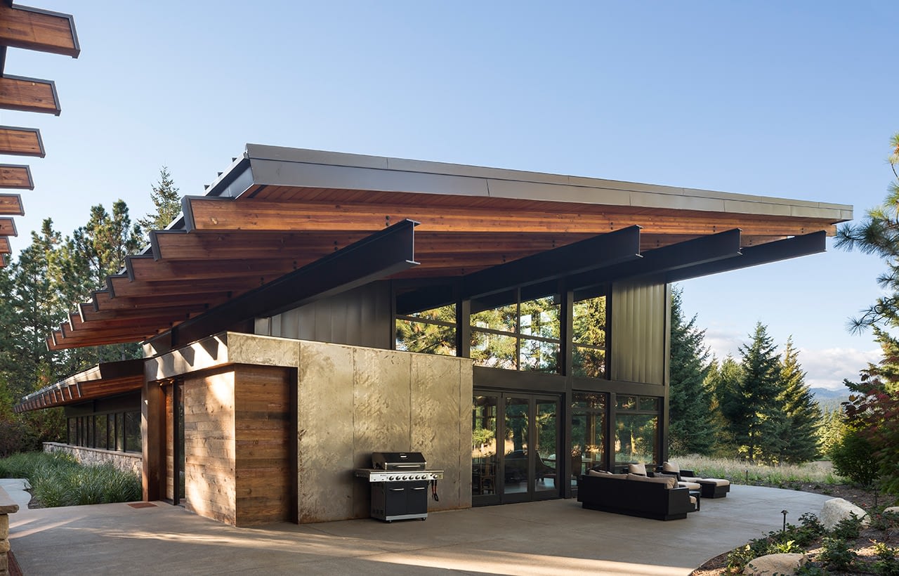Tumble Creek Residences, Exterior, Other Side View Patio View