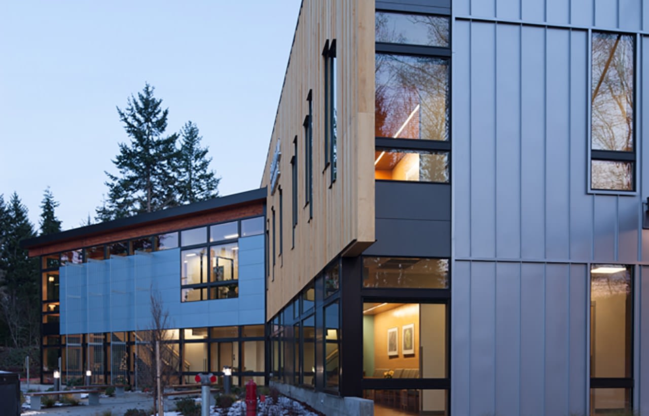 Harrison Urgent Care Facility, Exterior